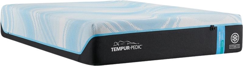 Tempur-PedicÂ® TEMPUR-LuxeBreezeÂ® 13" Hybrid medium Tight Top Split California King Mattress, Includes 2 Pieces