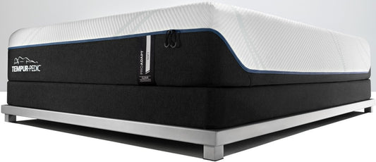 Tempur-PedicÂ® TEMPUR-ProAdaptÂ® Soft Foam Queen Mattress and TEMPUR-FlatÂ™ High Profile Foundation