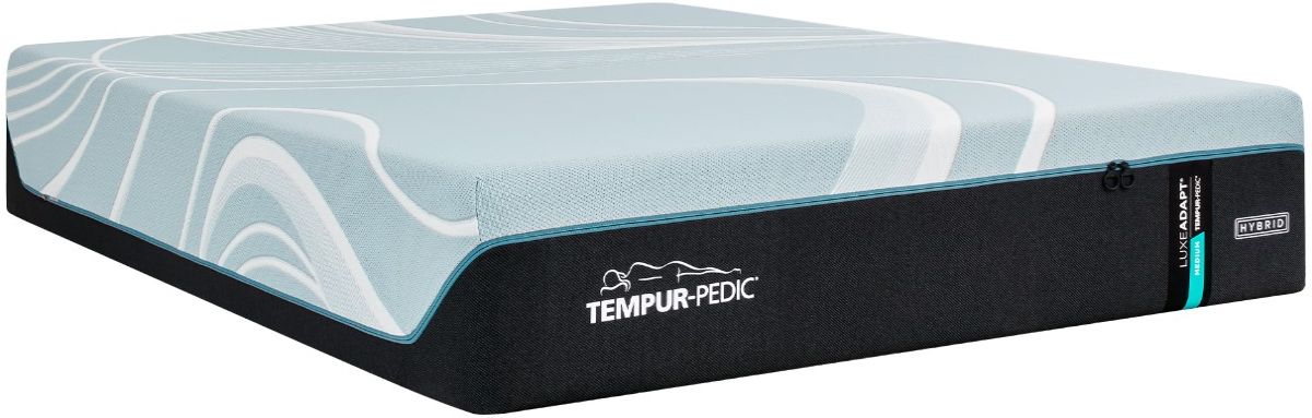 Tempur-PedicÂ® TEMPUR-LuxeAdaptÂ® 13" Hybrid medium Tight Top Split California King Mattress, Includes 2 Pieces